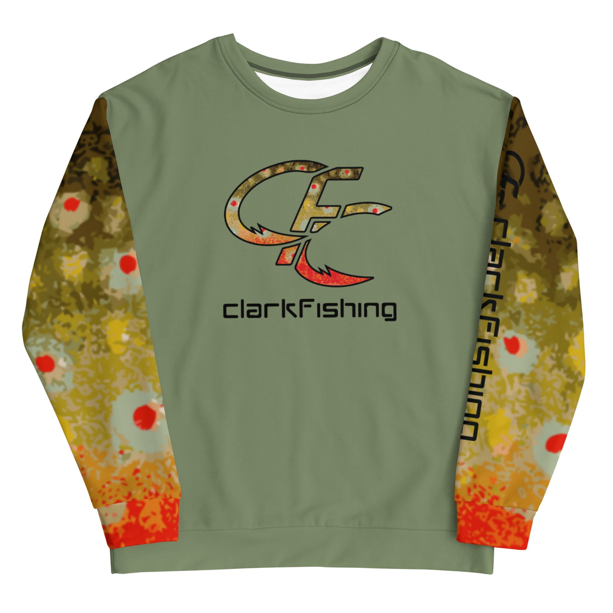 Brook Trout Skin CFC Custom Tee – Clark Fishing Clothing