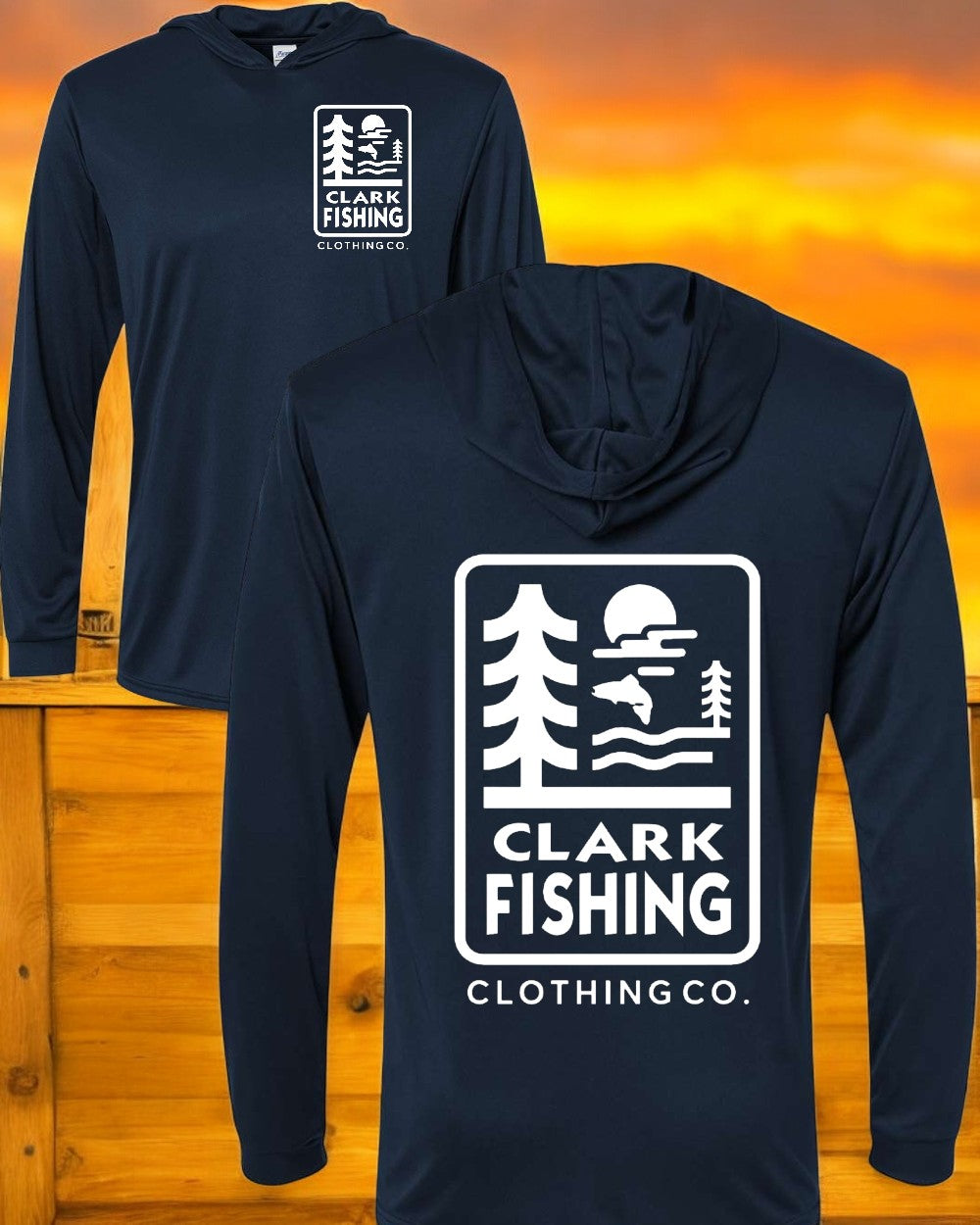 Clark Fishing Clothing Sun Shirt (Summer Vibes Edition)