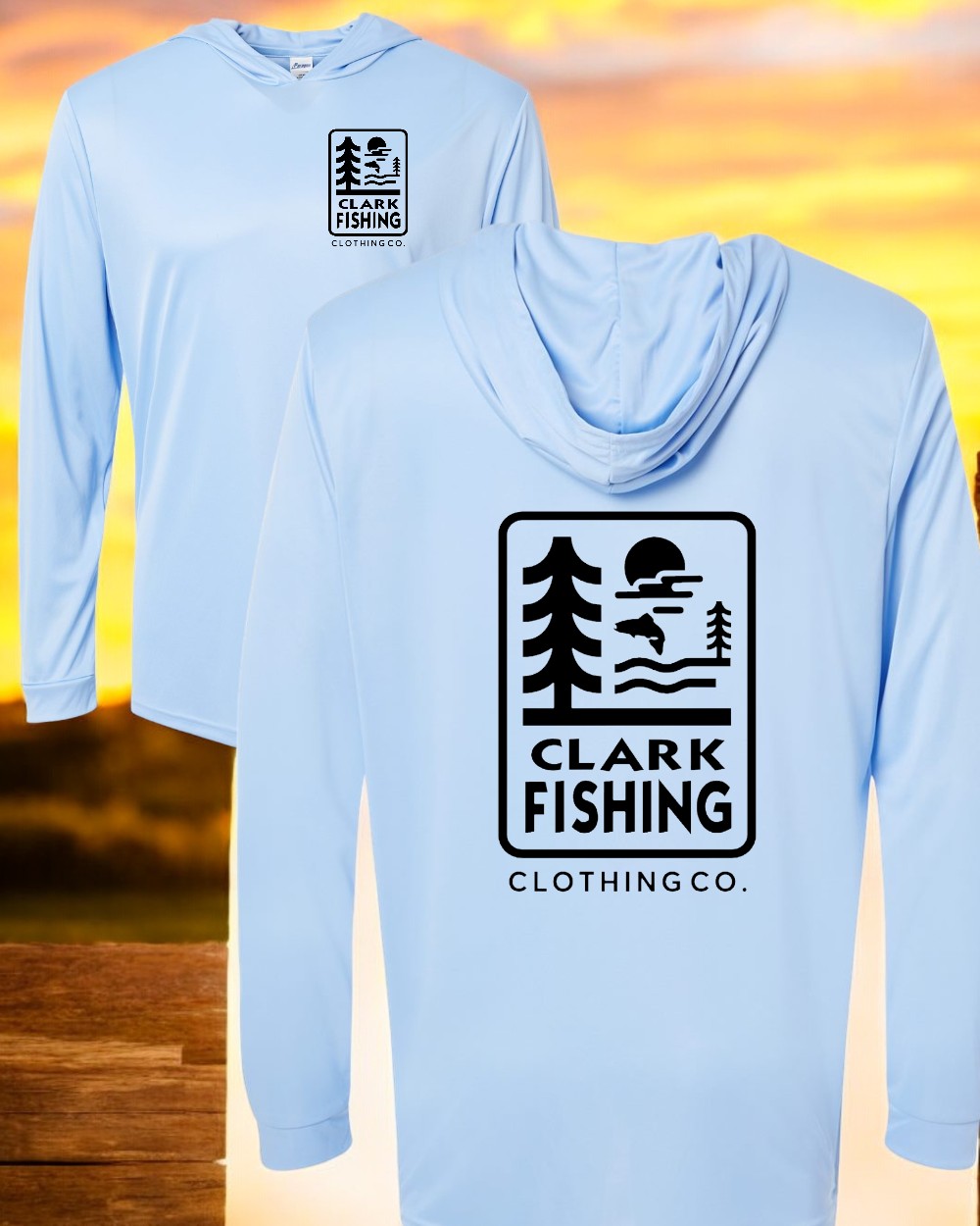 Clark Fishing Clothing Sun Shirt (Summer Vibes Edition)