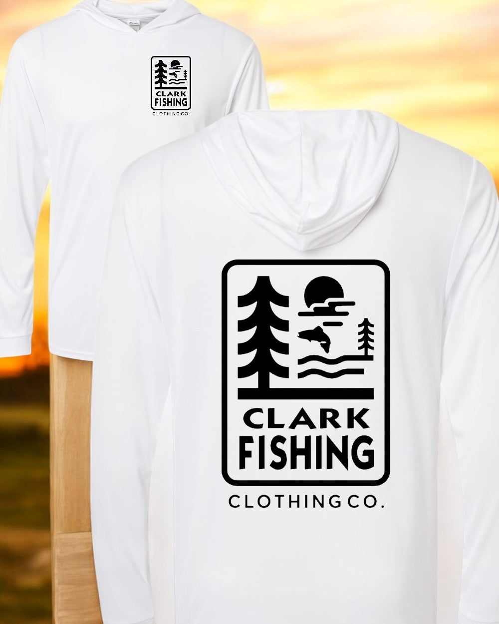 Clark Fishing Clothing Sun Shirt (Summer Vibes Edition)