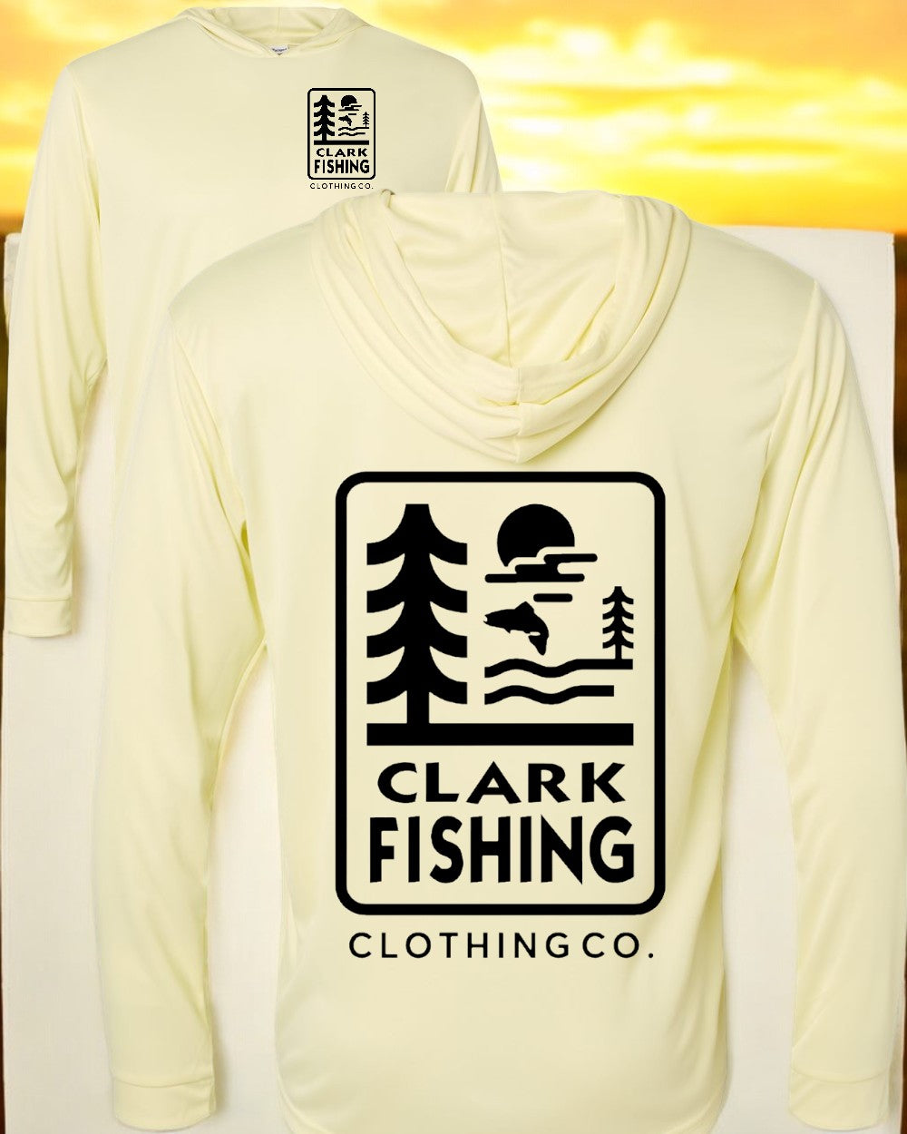 Clark Fishing Clothing Sun Shirt (Summer Vibes Edition)