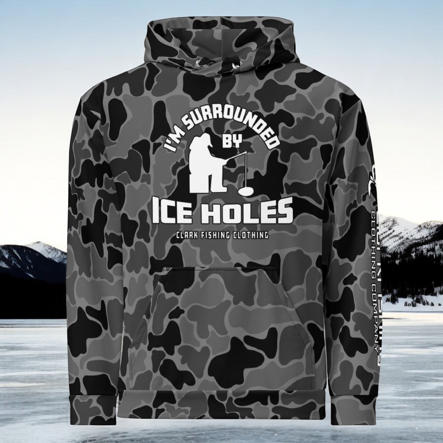 I'm Surrounded by IceHoles Duck Camo Hoodie