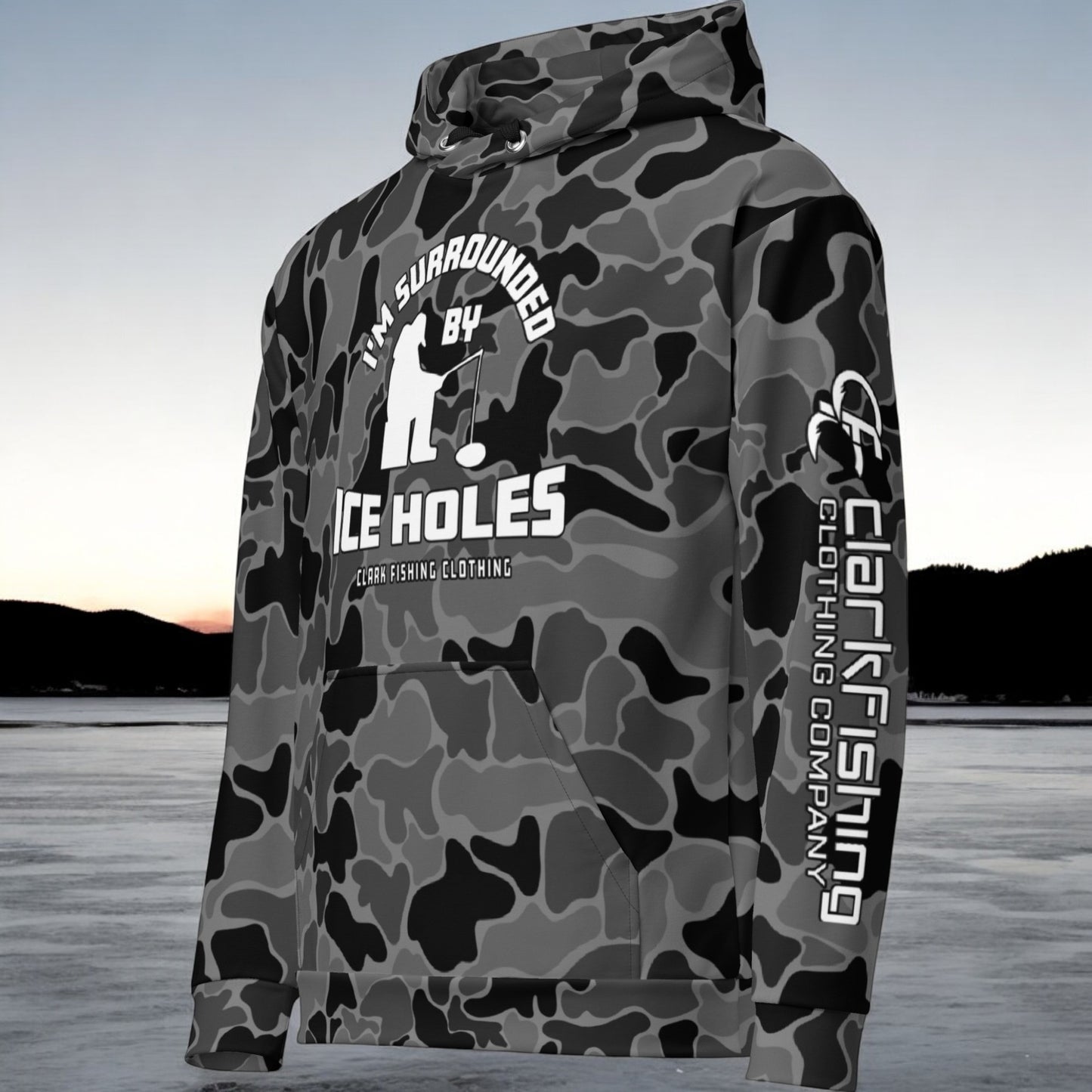 I'm Surrounded by IceHoles Duck Camo Hoodie