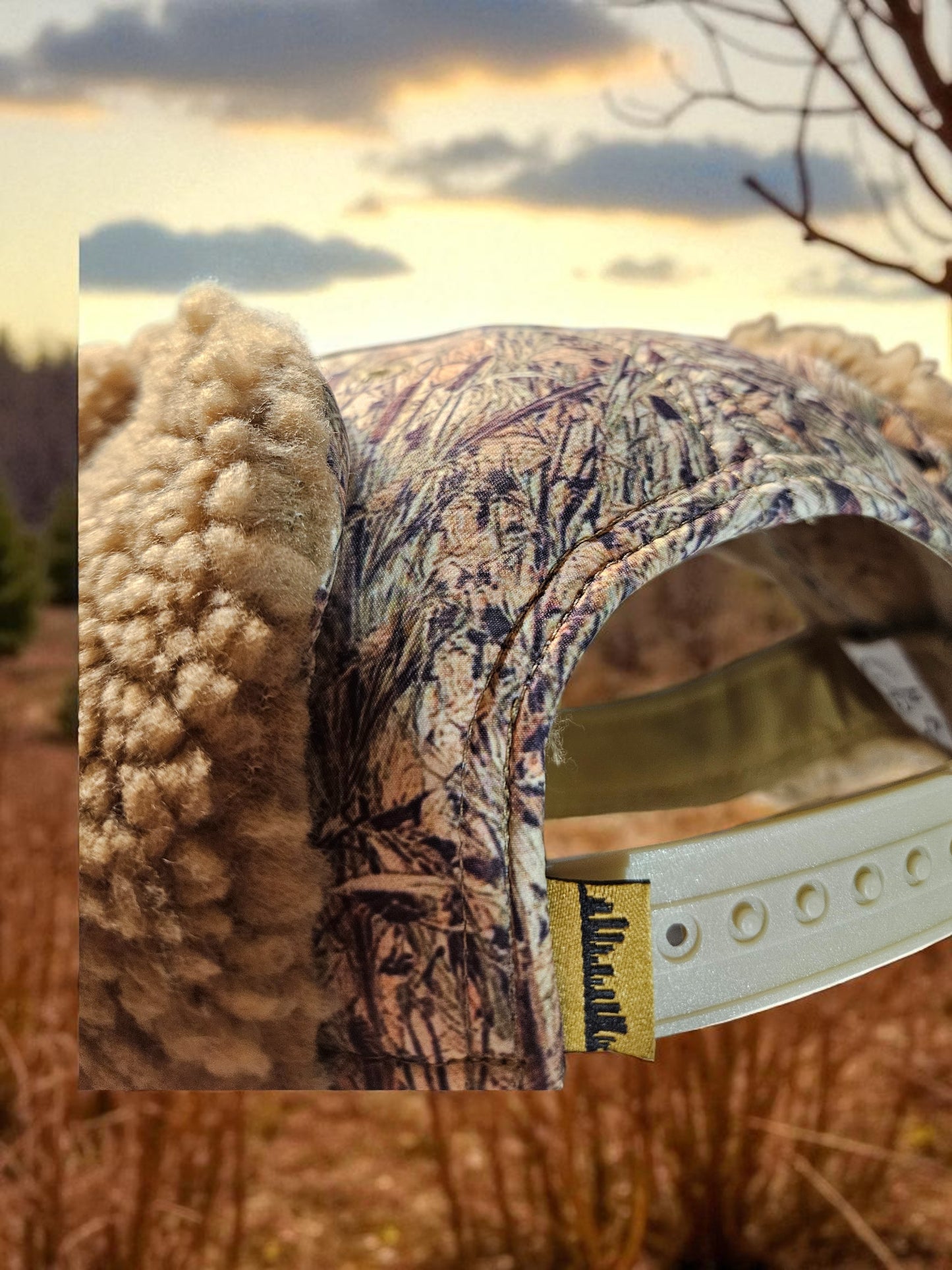Fall/Winter Trapper Camo Hat (The Uncle Larry)