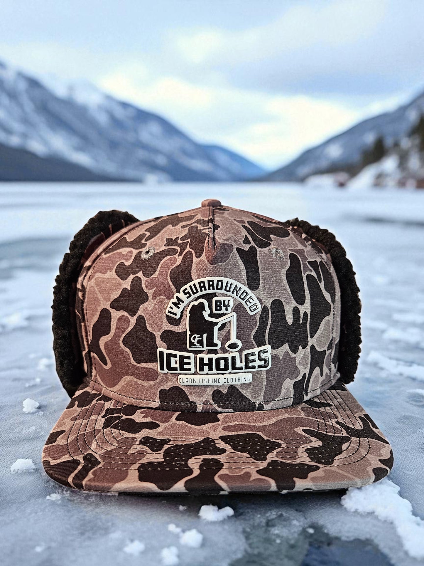Fall/Winter Trapper Duck Camo Hat (The Ken Barrett)