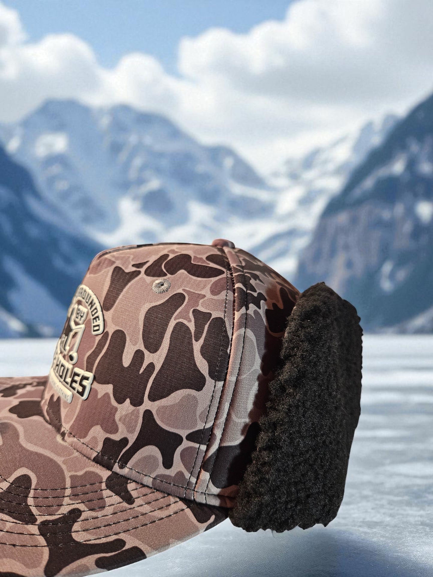 Fall/Winter Trapper Duck Camo Hat (The Ken Barrett)