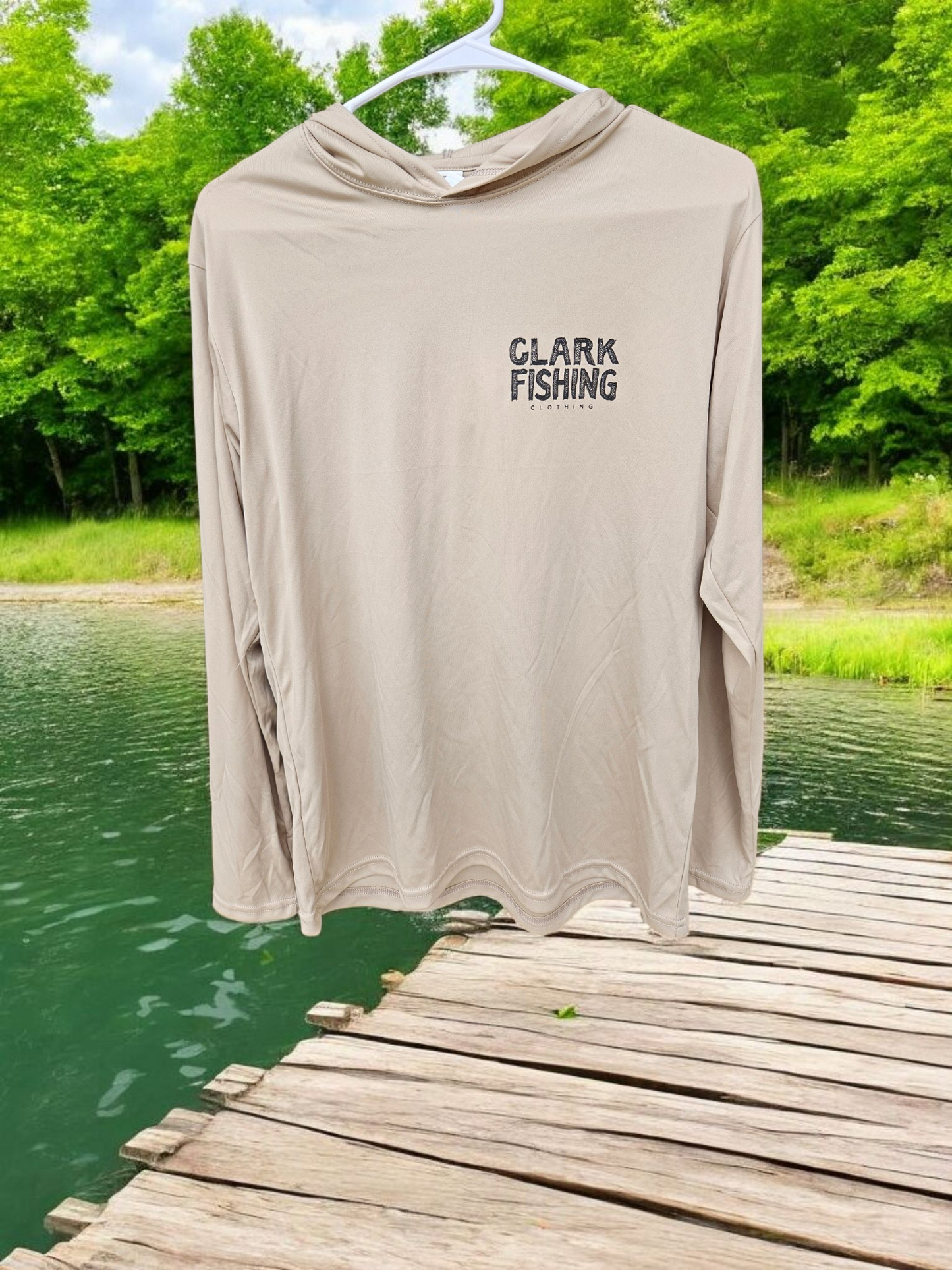 Trout UPF50+ Hooded Fishing Shirt/Sun Shirt - SALE