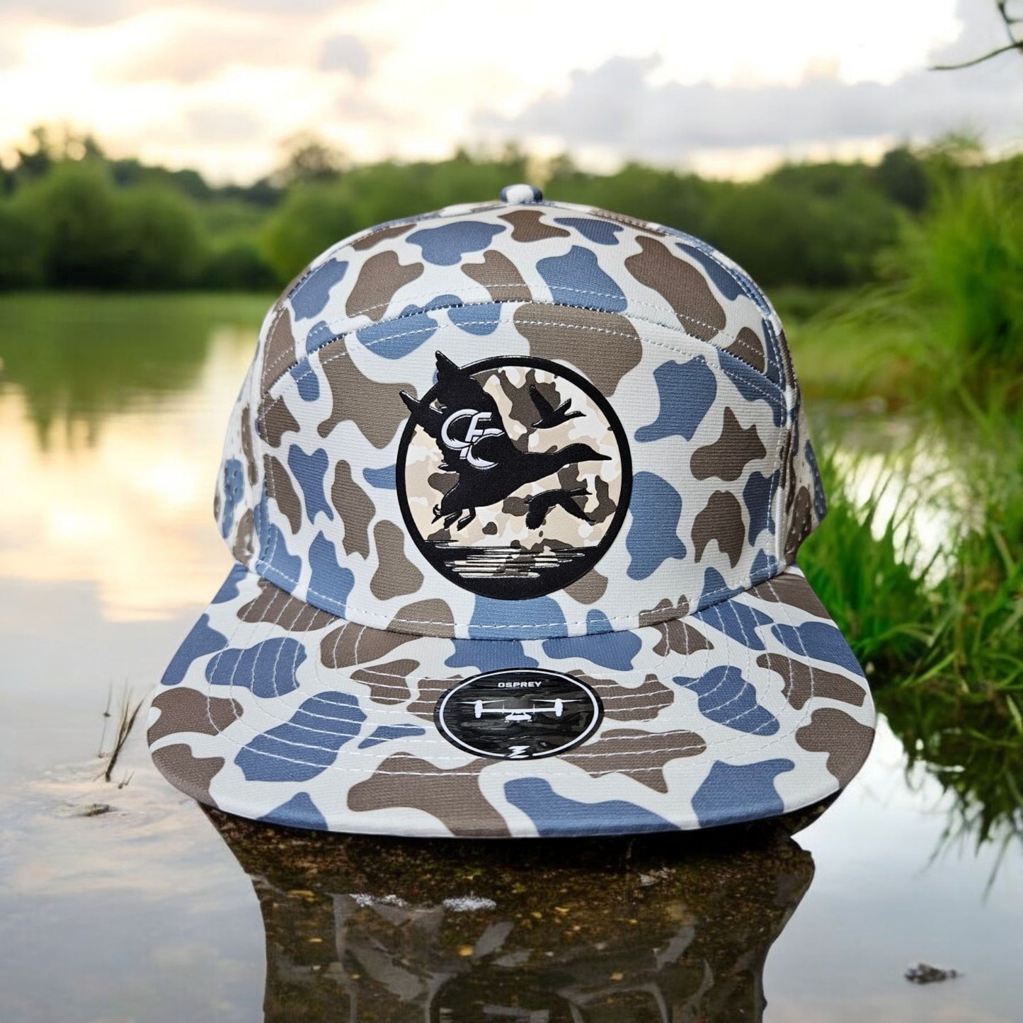 Duck Camo 7 Panel Duck Hunting Hat