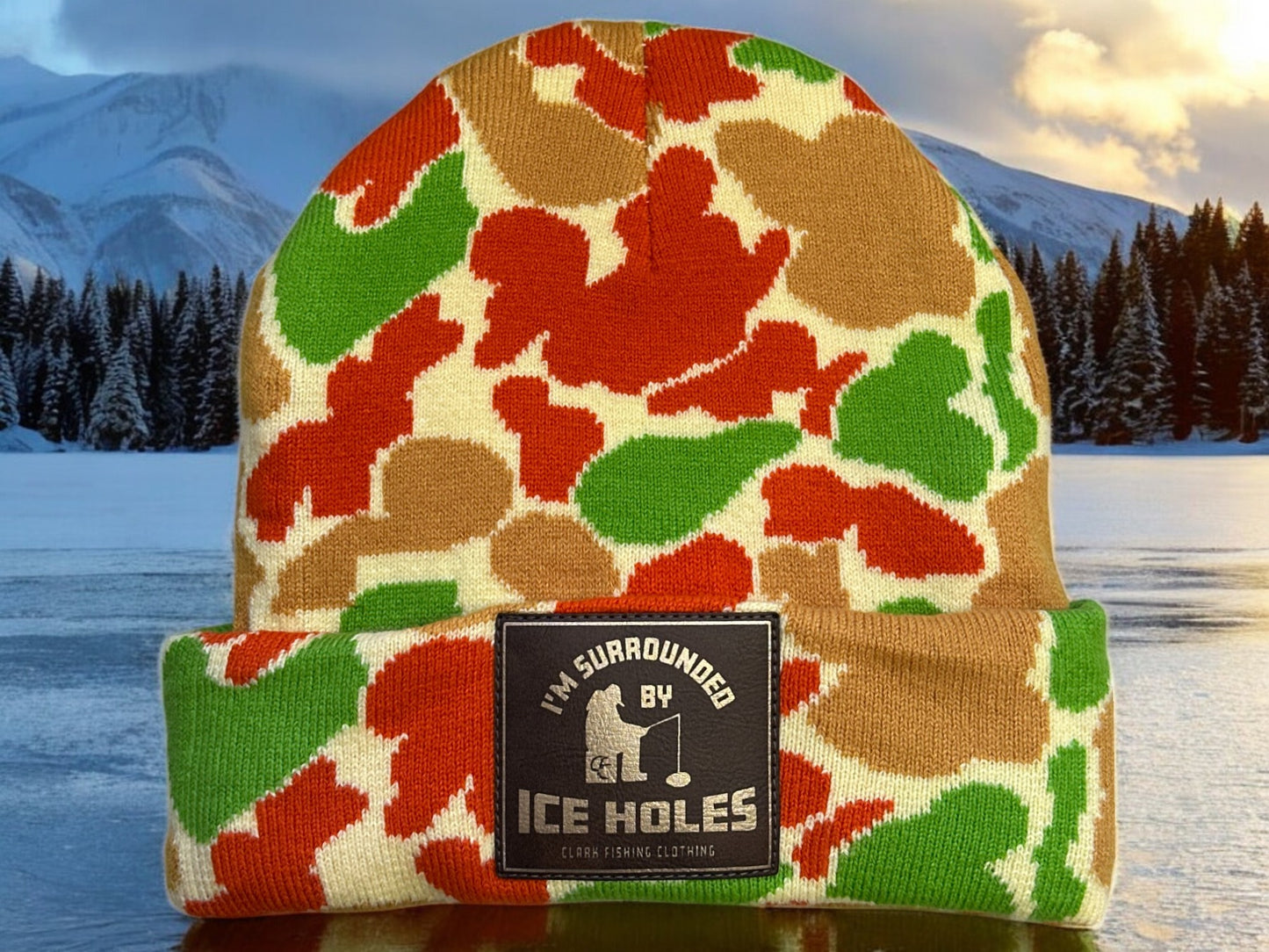 I'm Surrounded by Iceholes Beanie Duck Camo (5 Colorways Available)
