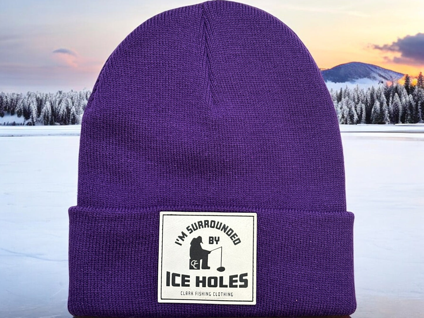 I'm Surrounded by Iceholes 12" Cuffed Beanie (3 colorways available)