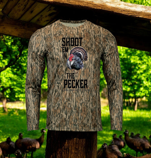 Camo Turkey Hunting Long Sleeve