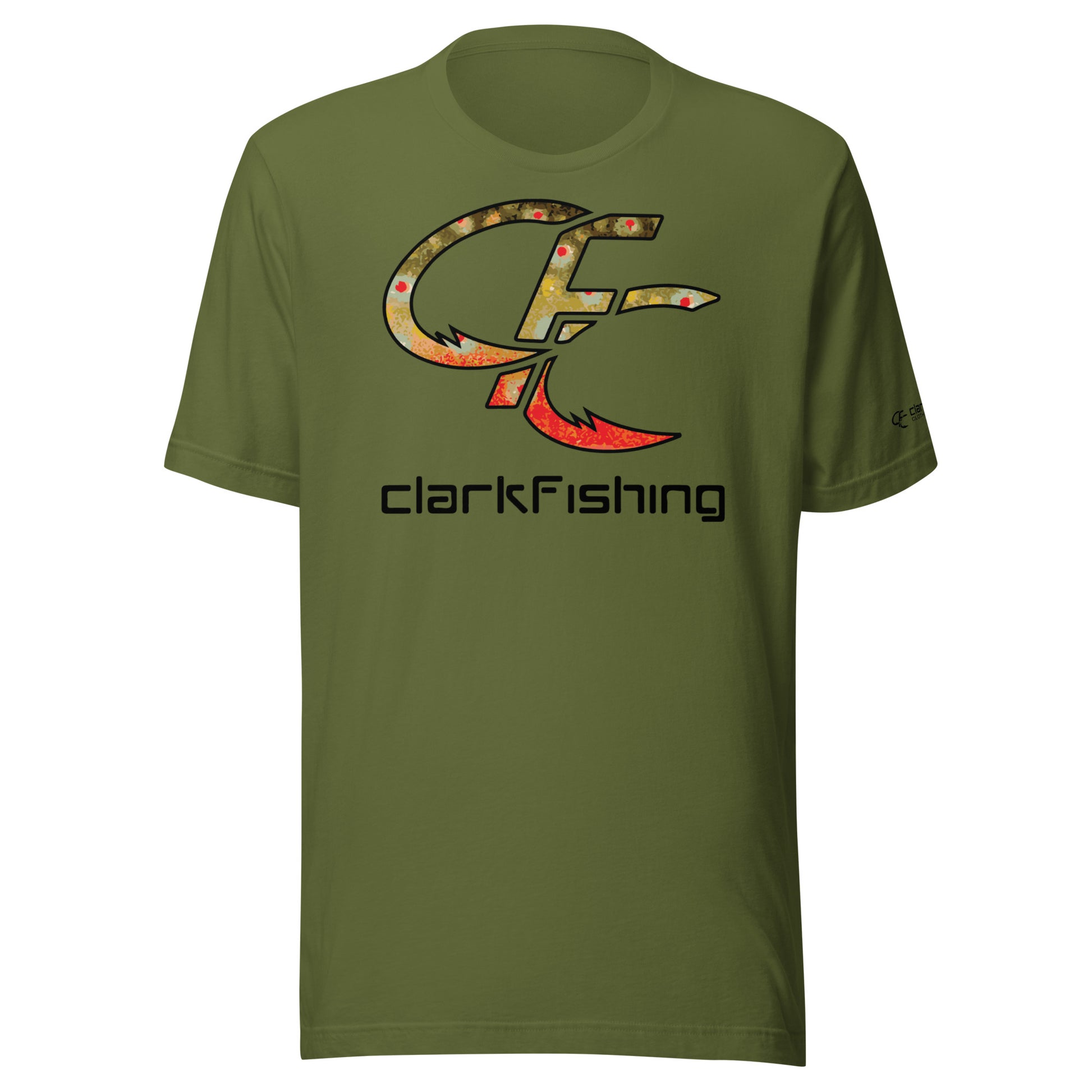 Brook Trout Skin CFC Custom Tee – Clark Fishing Clothing