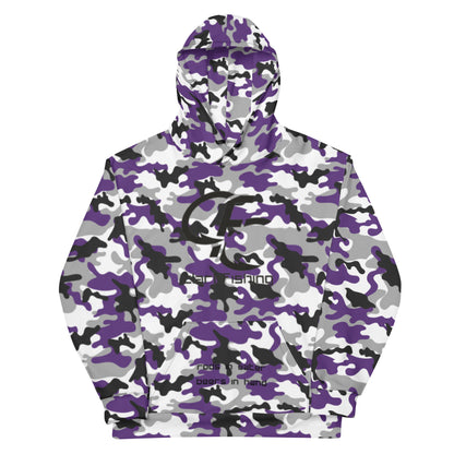 Clark Fishing Clothing's Purple Camo Unisex Hoodie