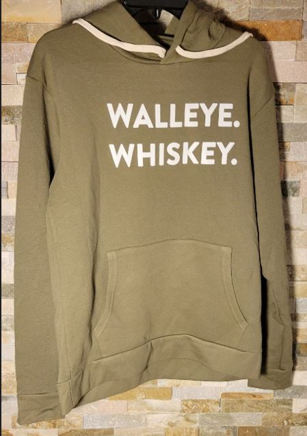 Walleye - Whiskey Hoodie